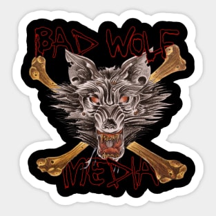 Bad Wolf Rock Star Sticker